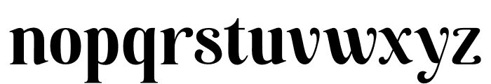 Bilona Bold Font LOWERCASE