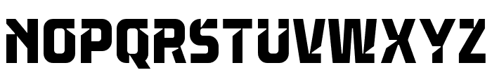 Bimazone Regular Font UPPERCASE