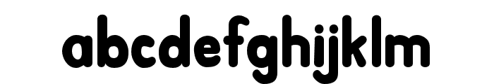 Bineka-Regular Font LOWERCASE