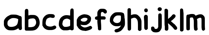 Bingah Regular Font LOWERCASE