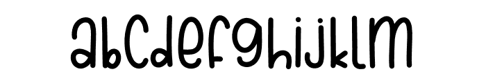 Bingo Heyho Regular Font LOWERCASE