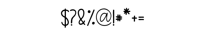 Binky Loop Regular Font OTHER CHARS