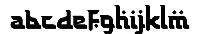 BinrabamRegular Font LOWERCASE