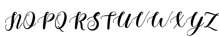 Binton-Regular Font UPPERCASE