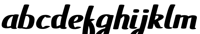 Bintonk Font LOWERCASE