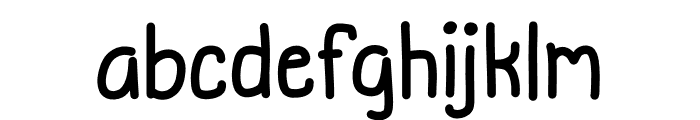 Biofill Lo Regular Font LOWERCASE