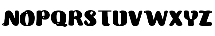 Birdmathon Regular Font UPPERCASE