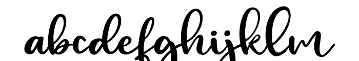 Birthday Dream Font LOWERCASE