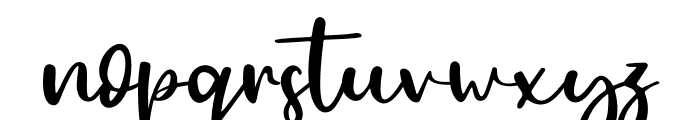 Birthday Dream Font LOWERCASE