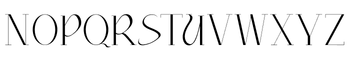 Bisakata Font UPPERCASE