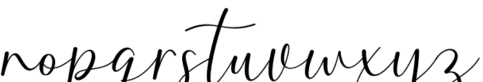 Biscotti Script Font LOWERCASE