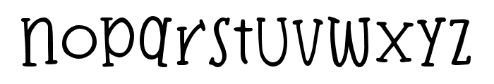 Bisquit Regular Font LOWERCASE