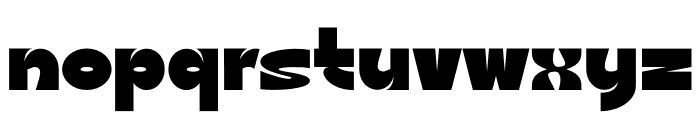 Bisten Font LOWERCASE