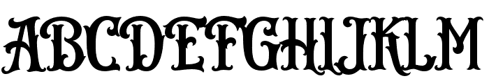 Bistern-Regular Font UPPERCASE