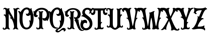 Bistern-Regular Font UPPERCASE