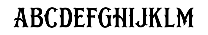 Bistern-Regular Font LOWERCASE