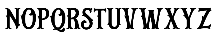 Bistern-Regular Font LOWERCASE