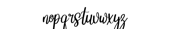 Bistik Font LOWERCASE