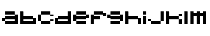 Bit Game Font LOWERCASE