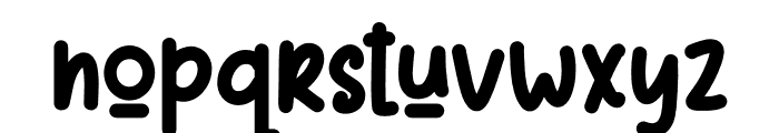 Bitashine Font LOWERCASE