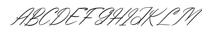 Bithodina Italic Font UPPERCASE