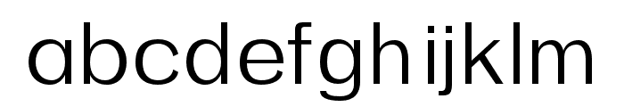 Bitic regular Font LOWERCASE