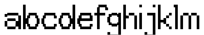 Bitroad Mono Regular Font LOWERCASE