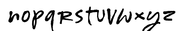 BitterSour Font LOWERCASE