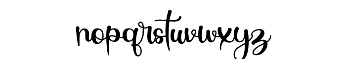 Bitterlove Font LOWERCASE