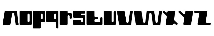 Bitto Wide Font LOWERCASE