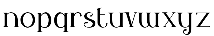 Biutiful Regular Font LOWERCASE