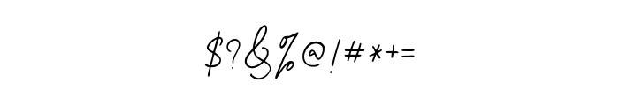 BiyenkaSignature-Regular Font OTHER CHARS