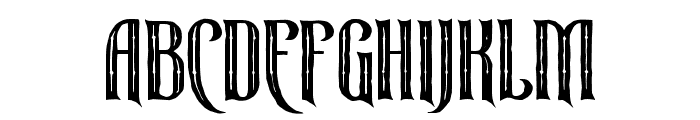 Bizartum-Regular Font UPPERCASE