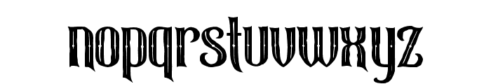 Bizartum-Regular Font LOWERCASE