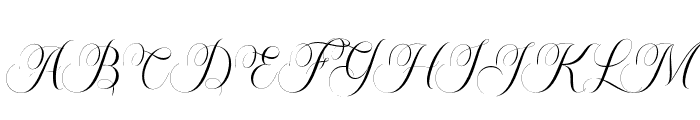 Blacglona-Regular Font UPPERCASE