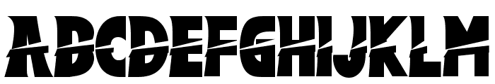 Black Althon Font UPPERCASE
