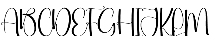 Black Beach Font UPPERCASE