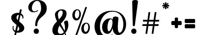 Black Boho Regular Font OTHER CHARS