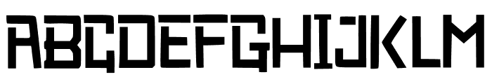 Black Falcon Font UPPERCASE