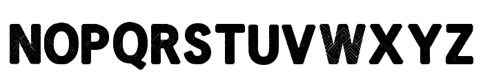 Black Glitter Regular Font UPPERCASE