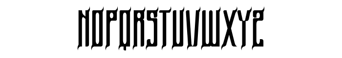 Black Gorvin Font LOWERCASE