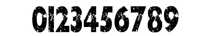 Black Grunge Regular Font OTHER CHARS