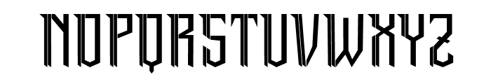 Black Guard Font LOWERCASE