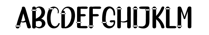 Black History Month Font LOWERCASE