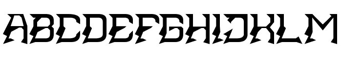 Black Jacket-Light Font UPPERCASE