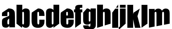 Black Magic Regular Font LOWERCASE