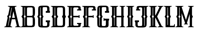 Black Masteng Font LOWERCASE