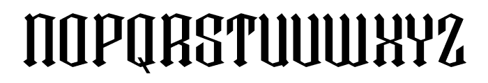 Black Mistic Font UPPERCASE