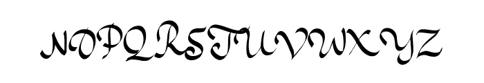 Black Mountain Font UPPERCASE