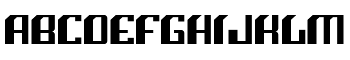 Black Signal Font Font LOWERCASE